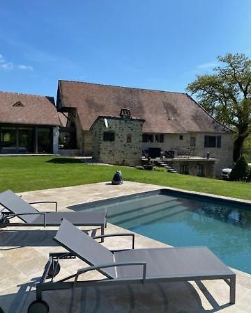Agreable Chambre D Hote Avec Piscine Et Jacuzzi Thegra Экстерьер фото